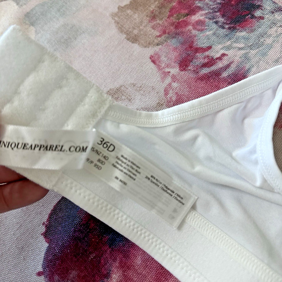 NWT Dominique Women's Comfort Fit Seamless Minimizer Bra in White Size 36D - Picture 7 of 10